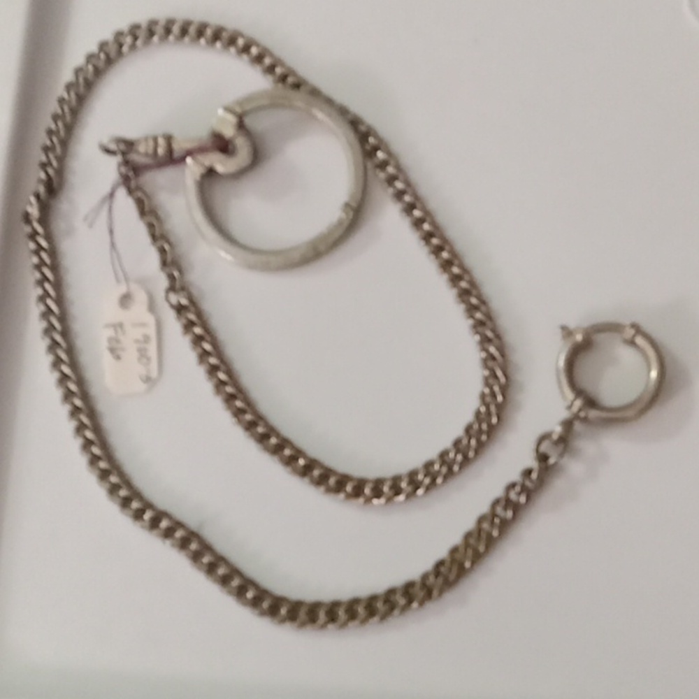 Silver Chain Key Holder - Picture 2 of 8